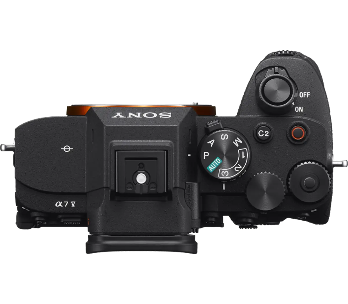 Sony Alpha 7 V – top controls