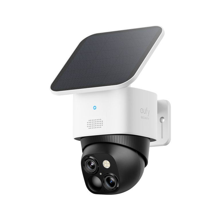 eufy SoloCam S340 (White) - camera with solar panel