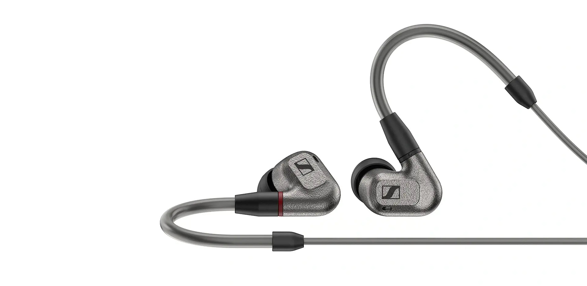 Sennheiser IE 600 - wired earphones angled view