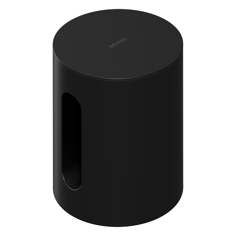 Sonos Sub Mini (Black) - angled product view