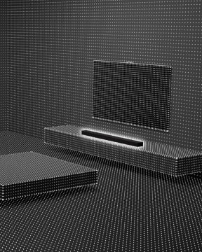 Sony BRAVIA Theatre Bar 9 HT-A9000 (Black) - Acoustic Center Sync illustration with optional TV