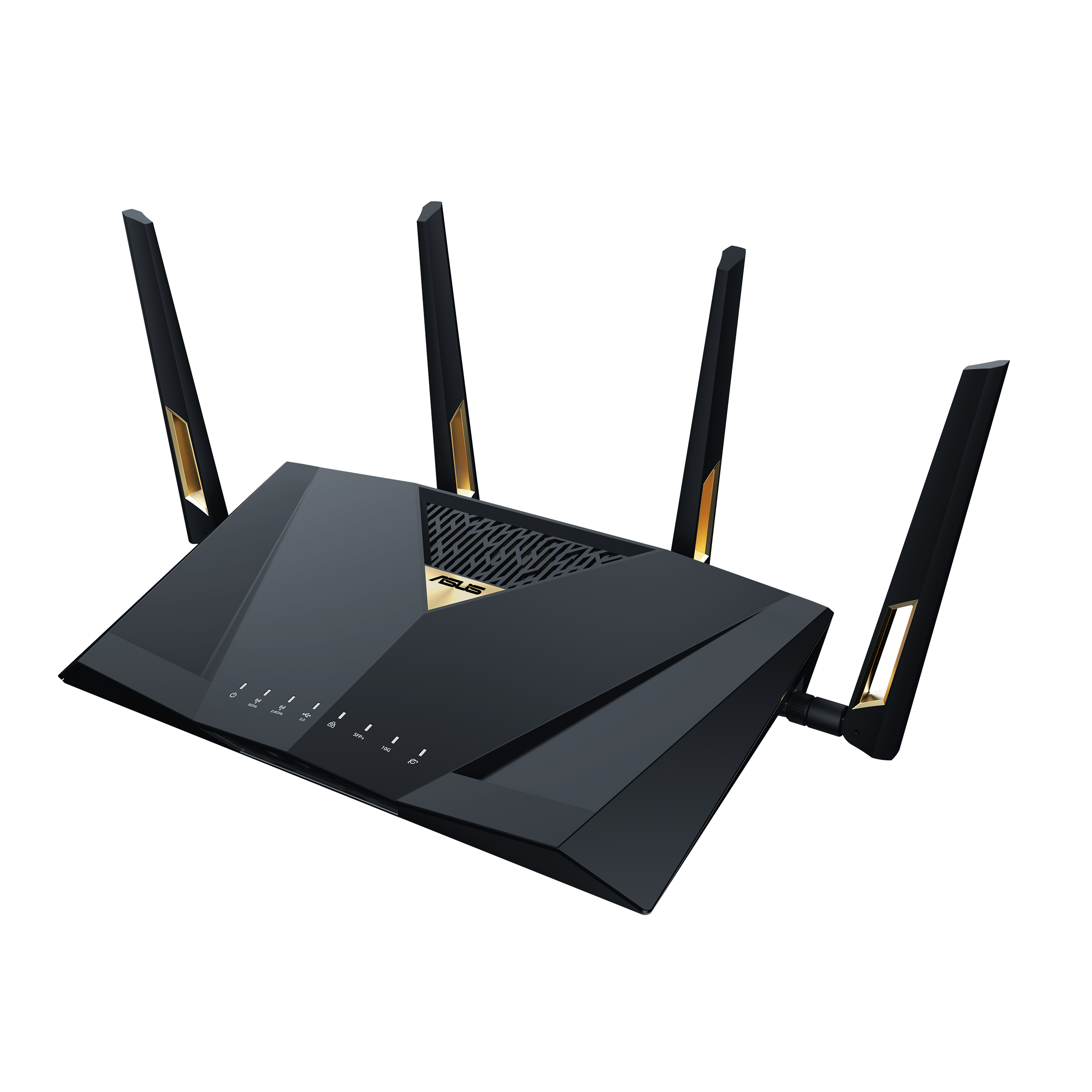 ASUS RT-BE88U - upper angled view