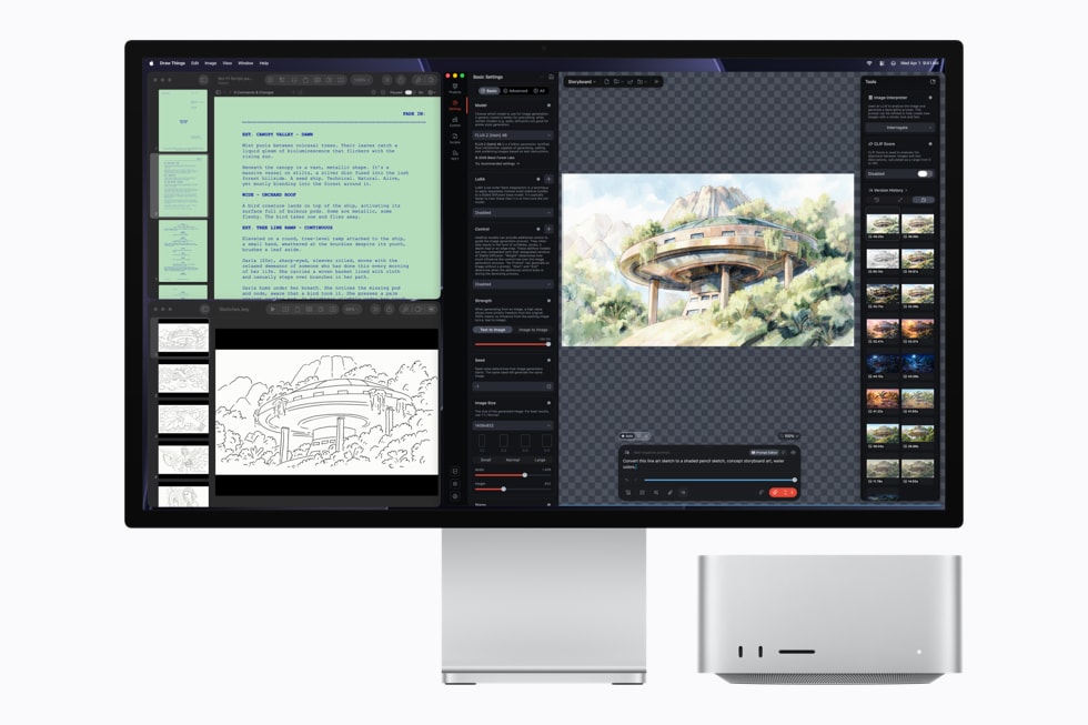 Apple Mac Studio 2026 – Draw Things workflow