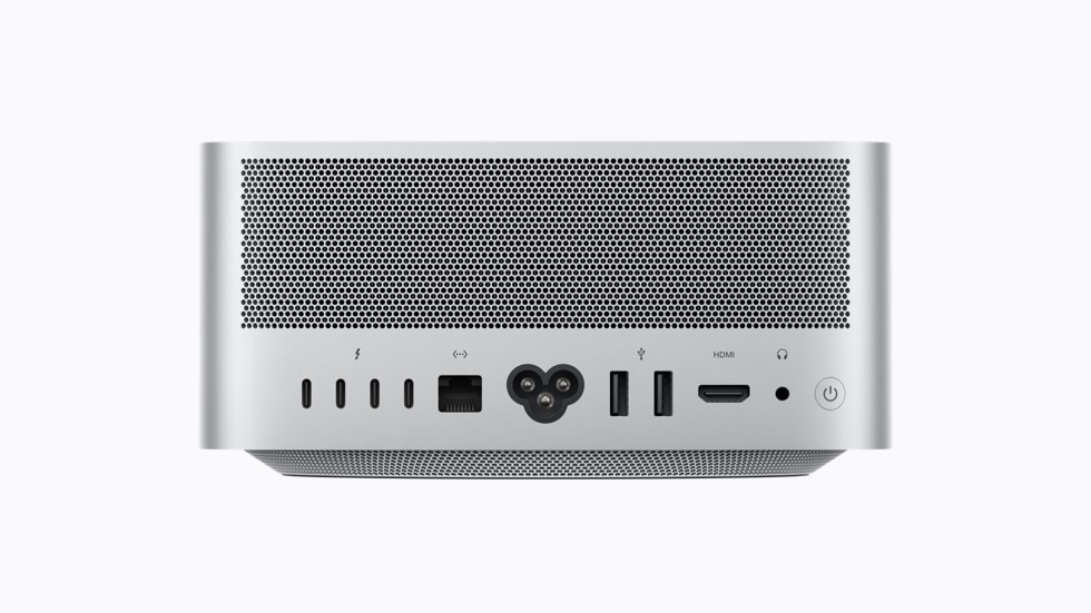 Apple Mac Studio 2026 – rear connectivity