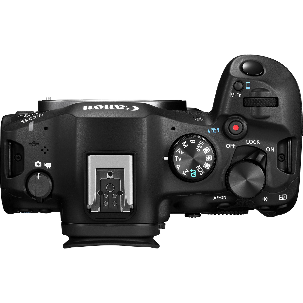 Canon EOS R6 Mark III body – top controls
