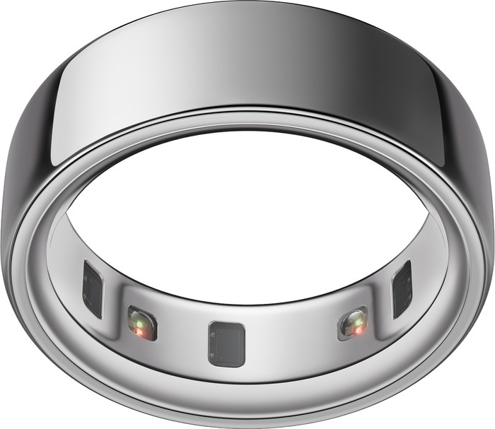 Oura Ring 4 Silver size 9 – product view