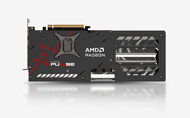 SAPPHIRE PULSE RX 9070 XT 11348-03-20G – backplate