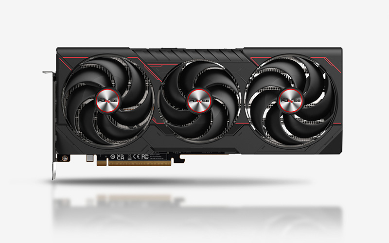SAPPHIRE PULSE RX 9070 XT 11348-03-20G – front fans