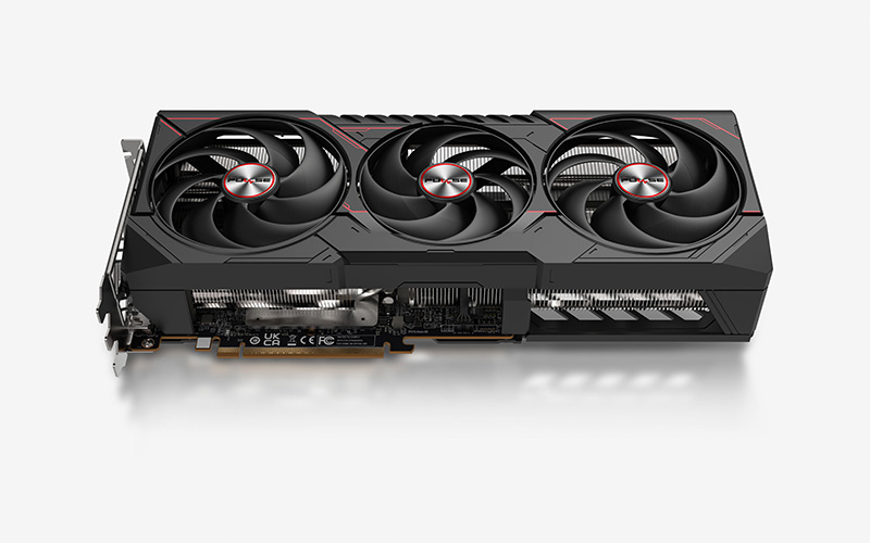 SAPPHIRE PULSE RX 9070 XT 11348-03-20G – lower side view