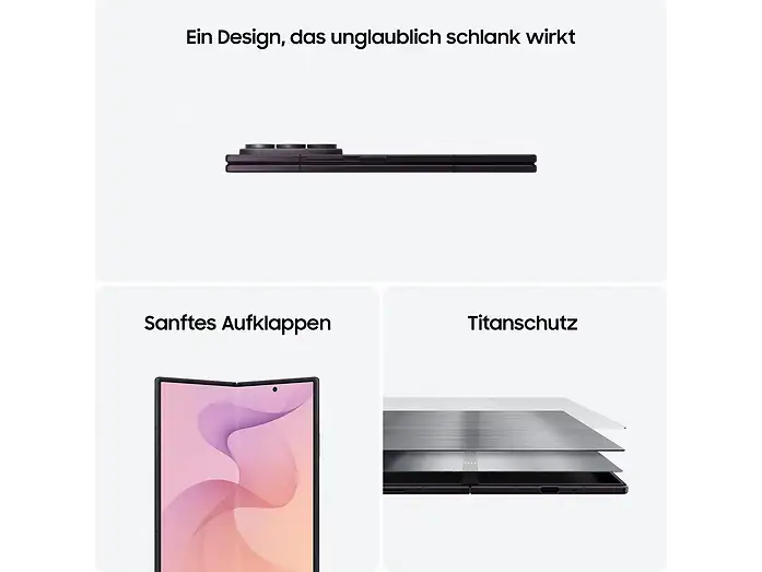 Samsung Galaxy Z Fold8 Ultra slim titanium design