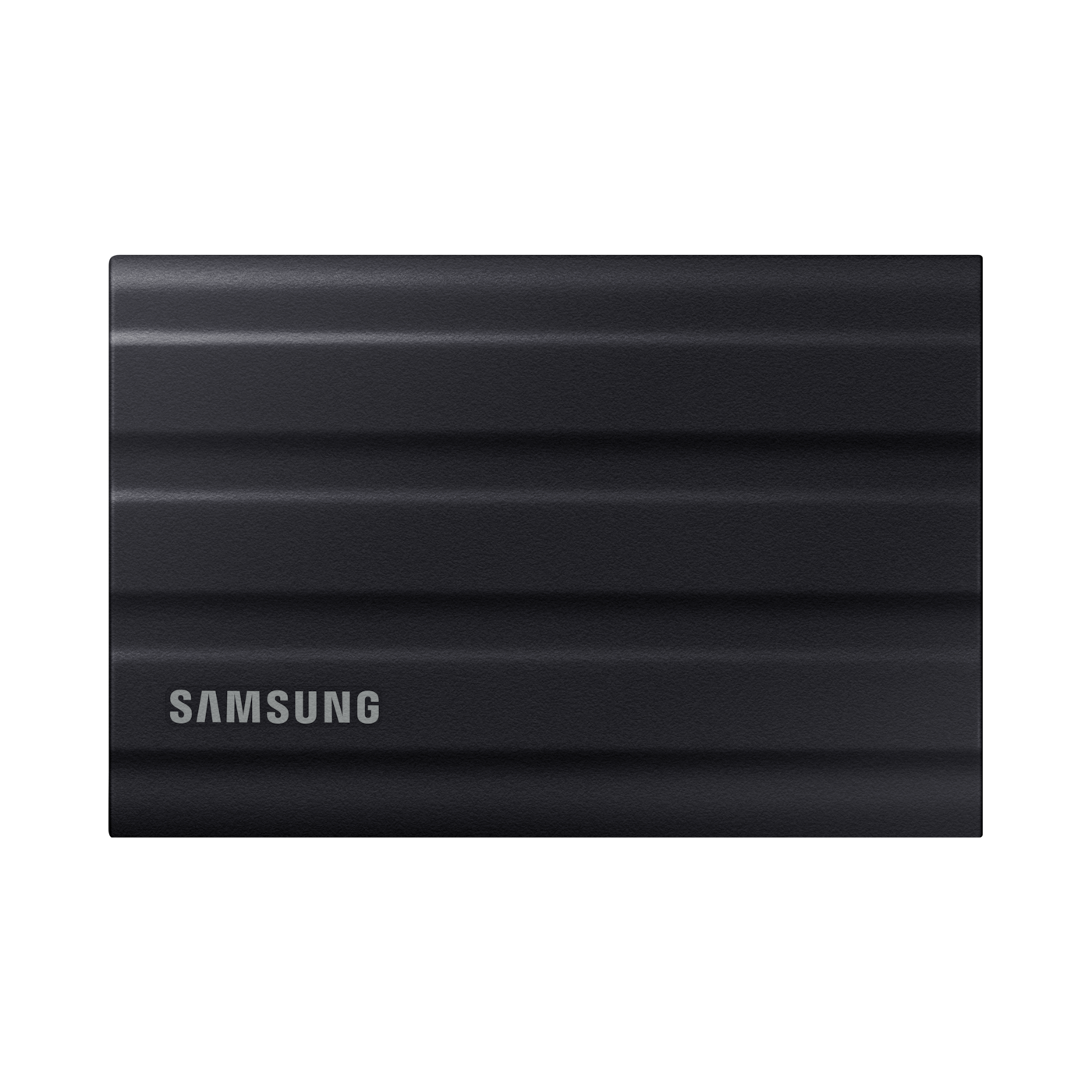 Samsung Portable SSD T7 Shield 2TB (Black, MU-PE2T0S/EU) - front view