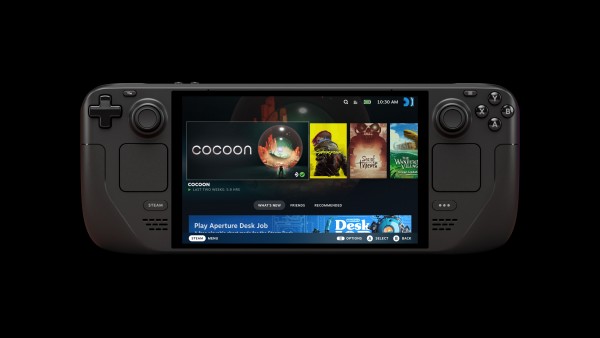 Valve Steam Deck OLED front view