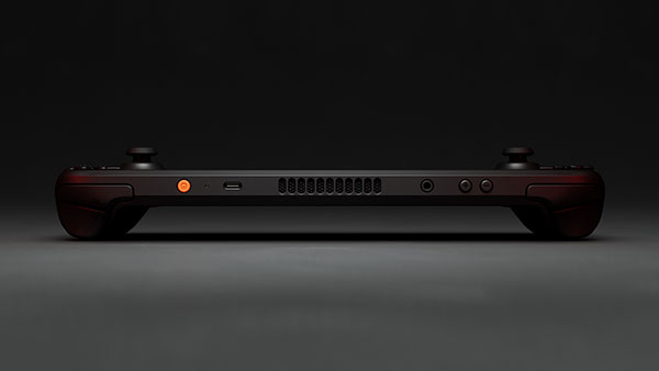 Valve Steam Deck OLED top view