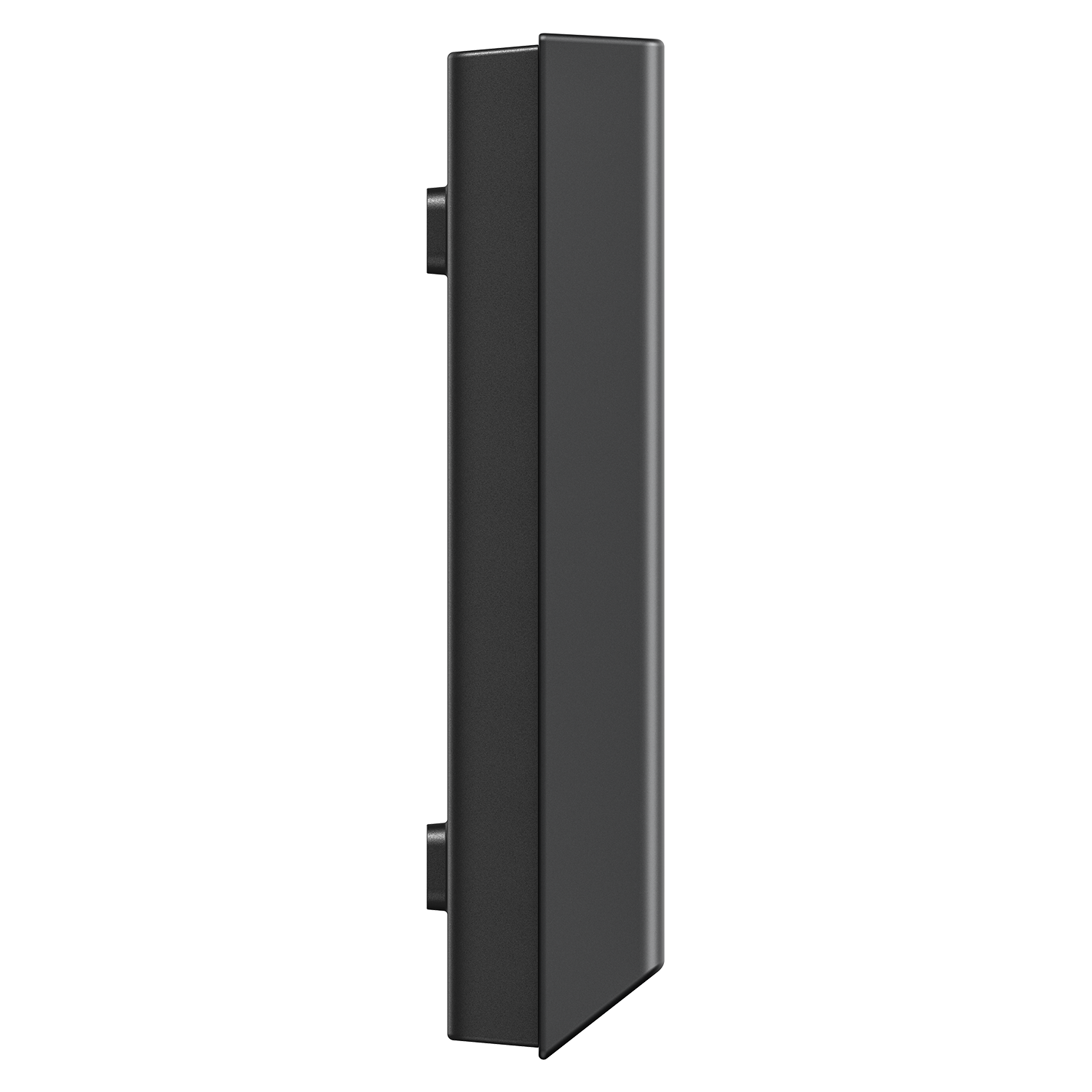eufy Video Doorbell E340 (Black) - left side profile
