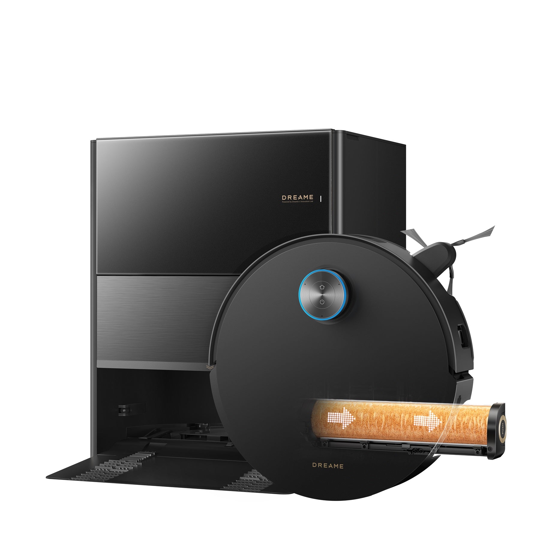 Dreame Aqua20 Pro Ultra Roller X Complete (Black) - robot and station