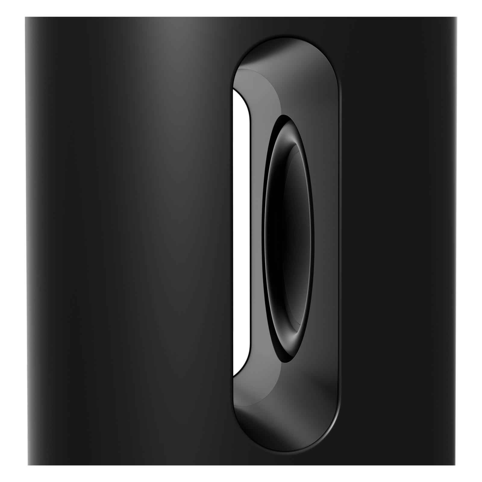 Sonos Sub Mini (Black) - woofer opening close-up