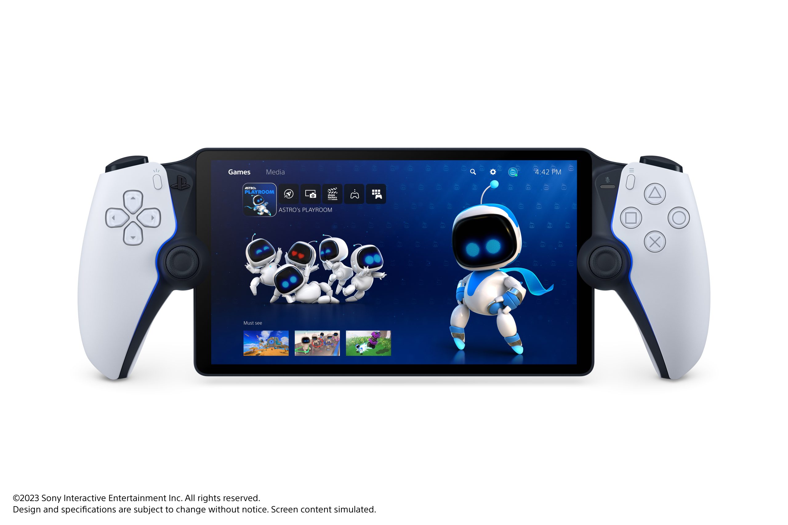 PlayStation Portal official front view