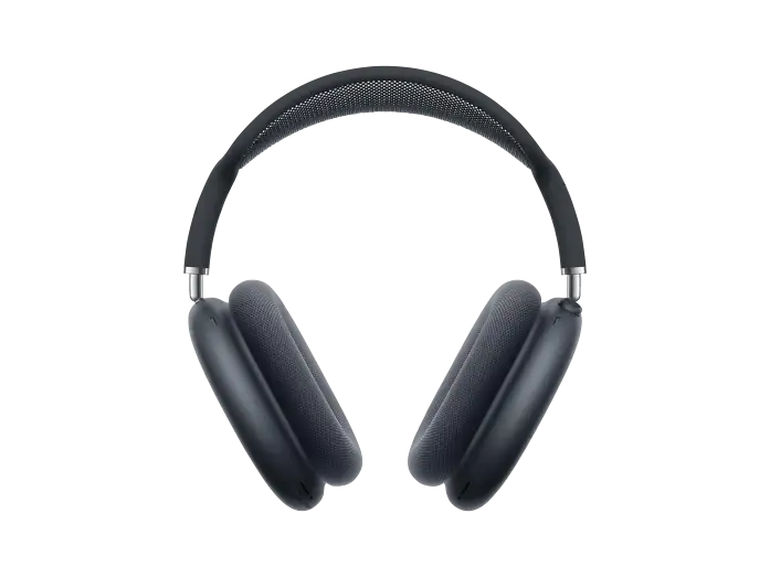 Apple AirPods Max USB-C 2024 Midnight — headphones front view