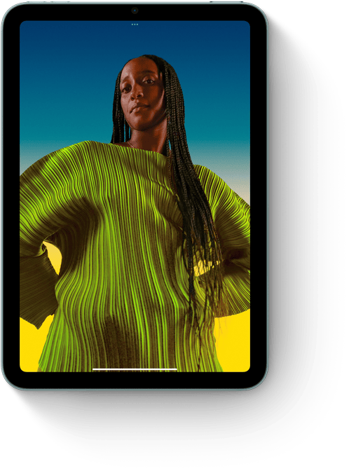 Apple iPad mini A17 Pro — Liquid Retina display showing Photos
