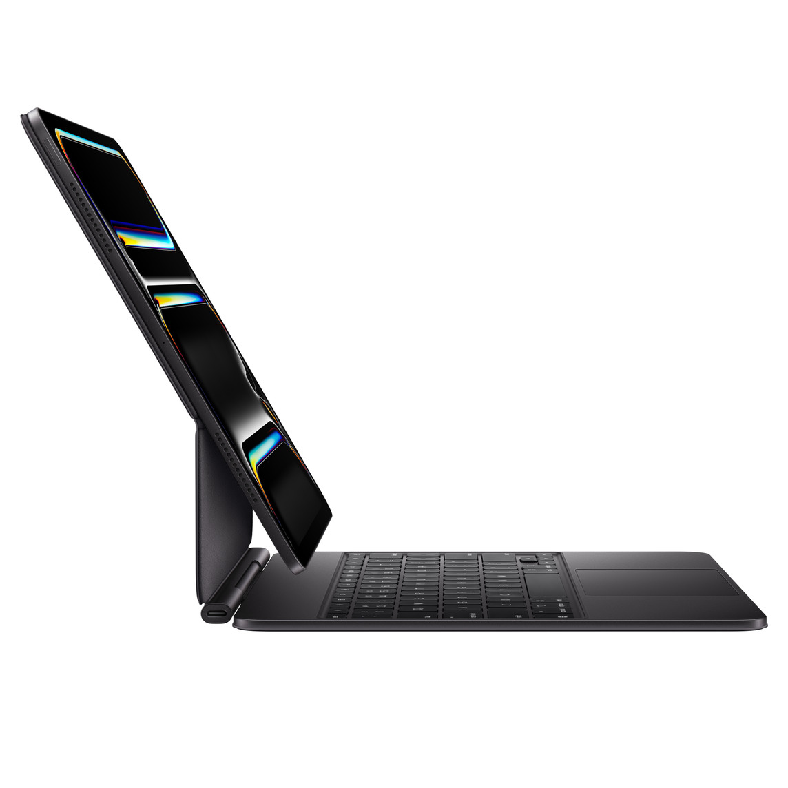 Apple Magic Keyboard 13-inch Black German — rear cover and camera cutout; iPad sold separately