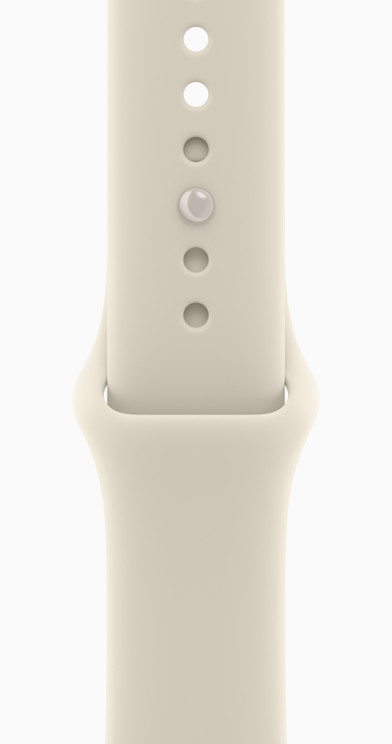 Sand Sport Band — included M/L band for Pearl White ceramic Apple Watch