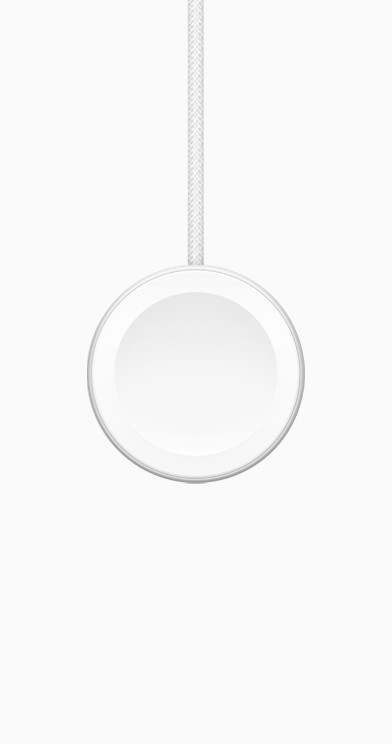 Apple Watch magnetic fast charger — included USB-C charging cable
