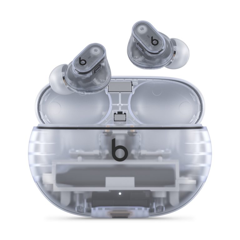 Beats Studio Buds Plus Transparent earbuds and charging case