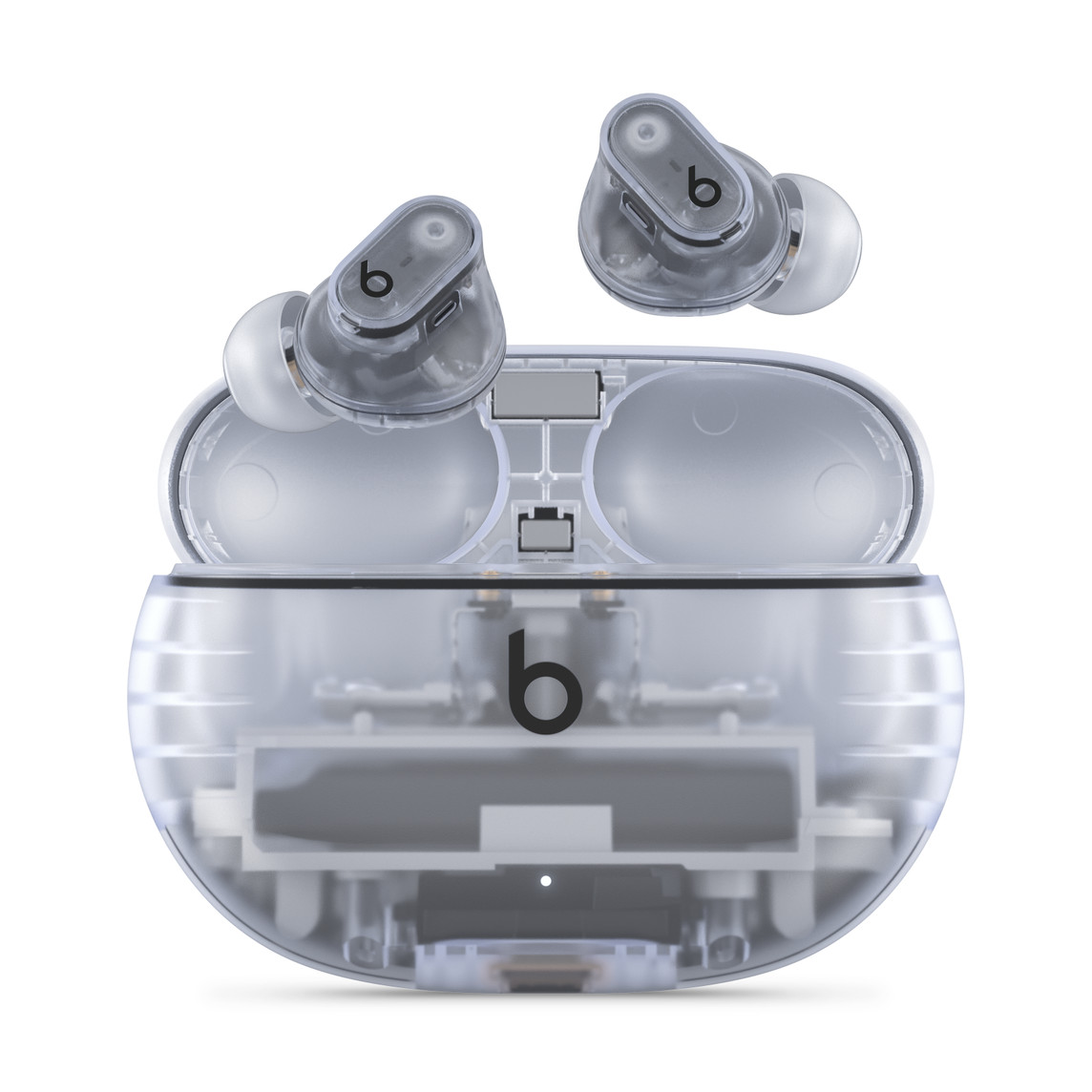 Beats Studio Buds Plus Transparent earbuds and charging case