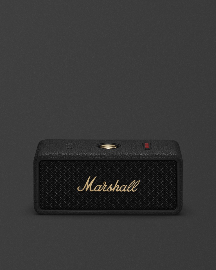 Marshall Emberton III (Black and Brass) - front grille