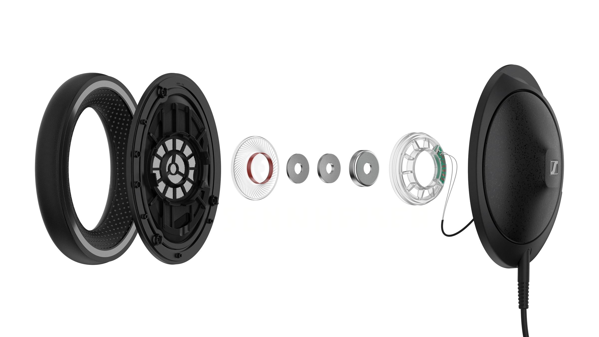Sennheiser HD 620S - exploded driver illustration