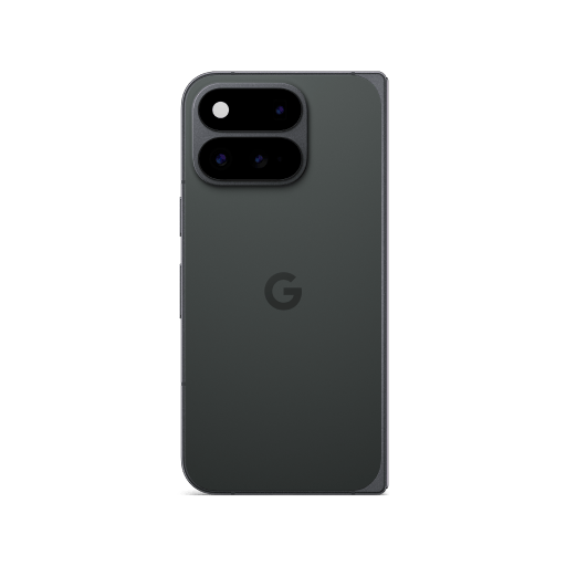 Google Pixel 11 Pro Fold 256GB (Obsidian, EU) — folded rear view