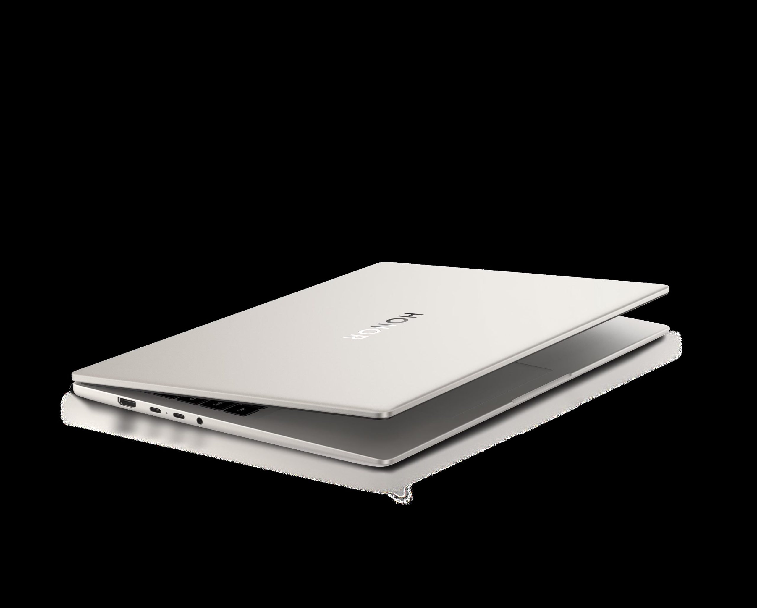 HONOR MagicBook 16 2026 dual closed chassis angle