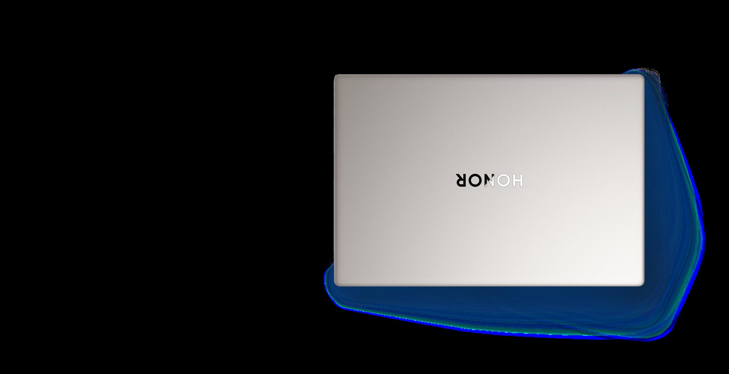 HONOR MagicBook 16 2026 closed lid top view
