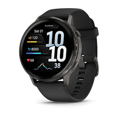 Garmin Venu 4 45mm Slate Black official product image