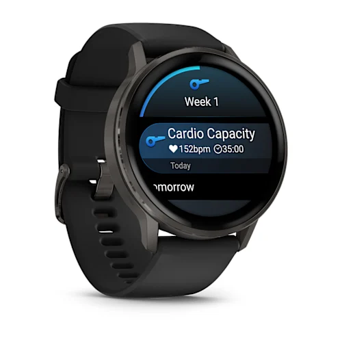 Garmin Venu 4 45mm Slate Black official image 3