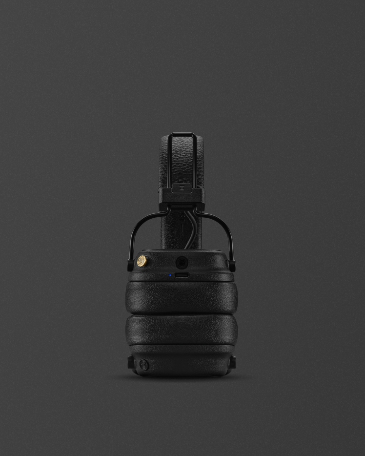 Marshall Major V (Black) - folded side profile