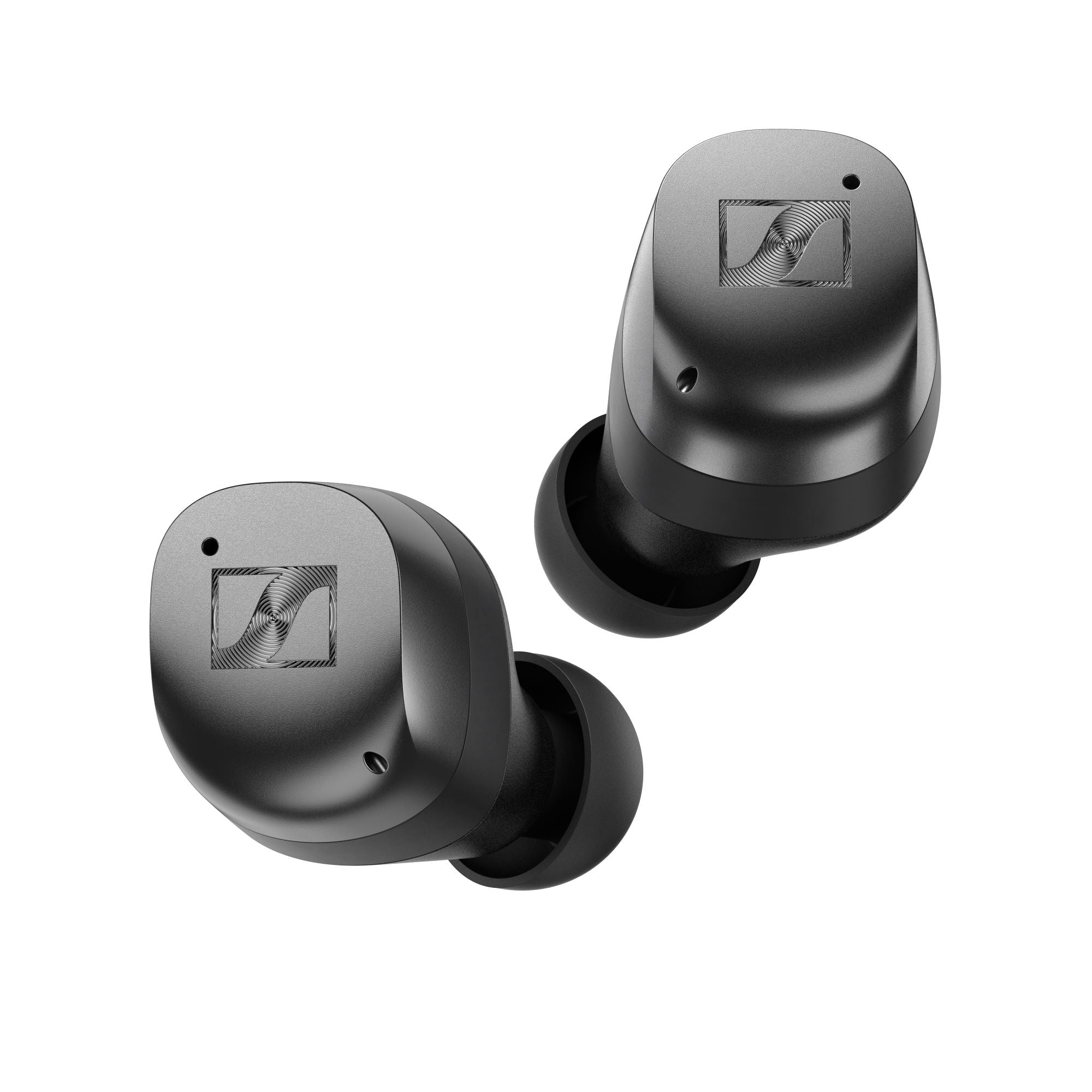 Sennheiser MOMENTUM True Wireless 4 (Black Graphite) - earbuds front view