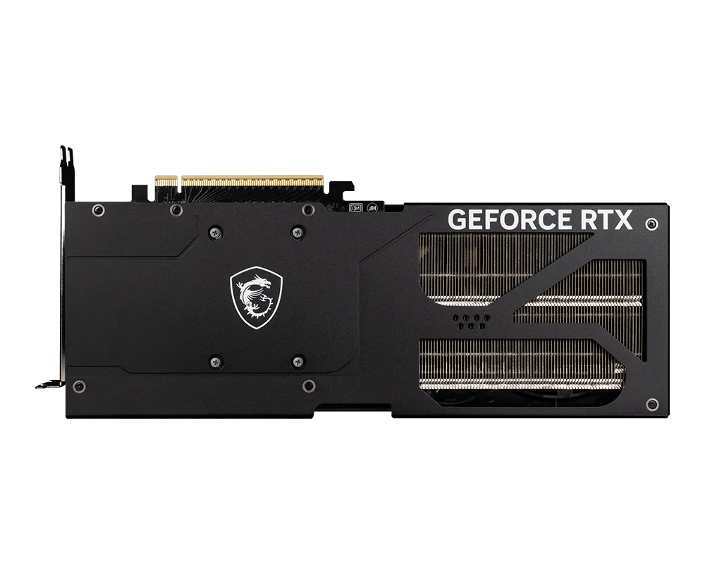 MSI GeForce RTX 5080 16G VENTUS 3X OC – backplate