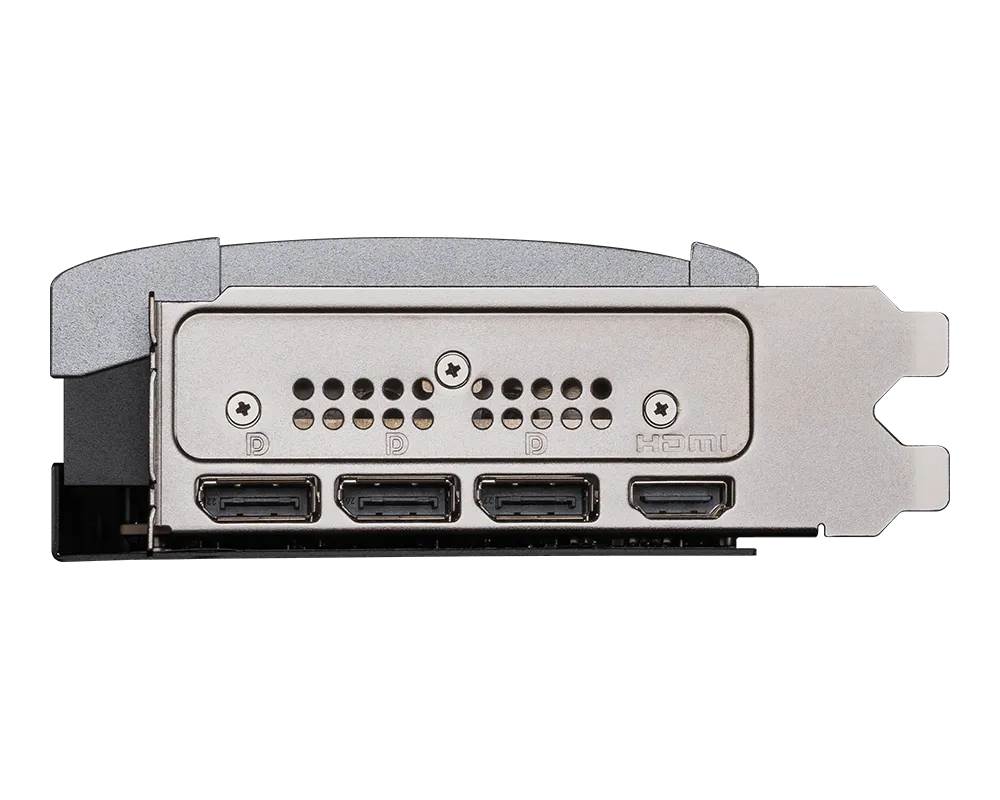 MSI GeForce RTX 5080 16G VENTUS 3X OC – display outputs