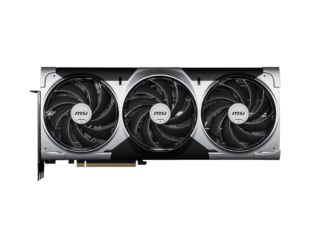 MSI GeForce RTX 5090 32G VENTUS 3X OC – front fans