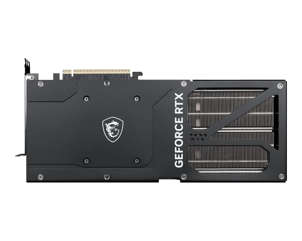 MSI GeForce RTX 5090 32G VENTUS 3X OC – backplate
