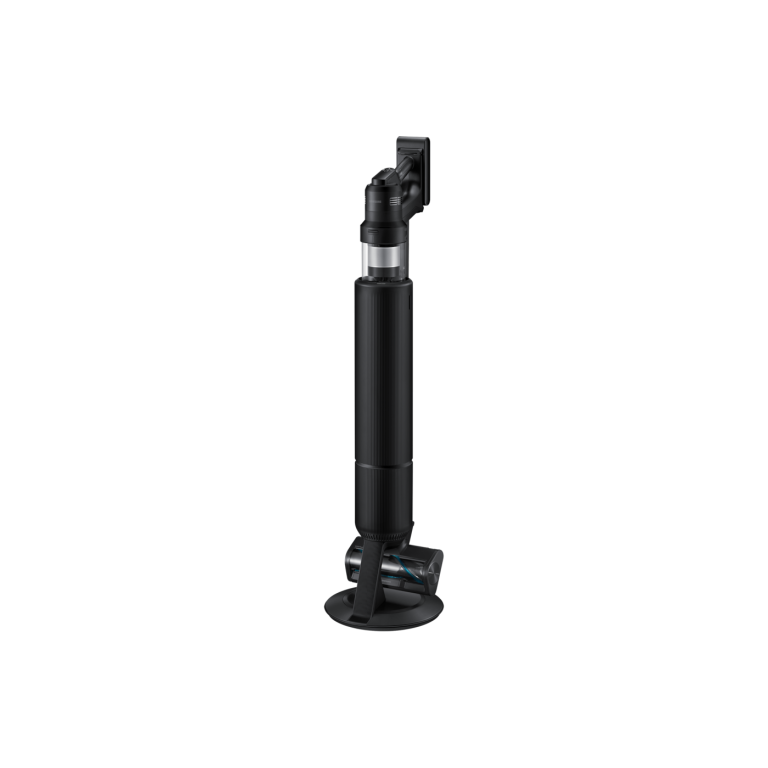 Samsung Bespoke AI Jet Ultra Akku+ CompleteClean (Satin Black) — vacuum docked in All-in-One Clean Station