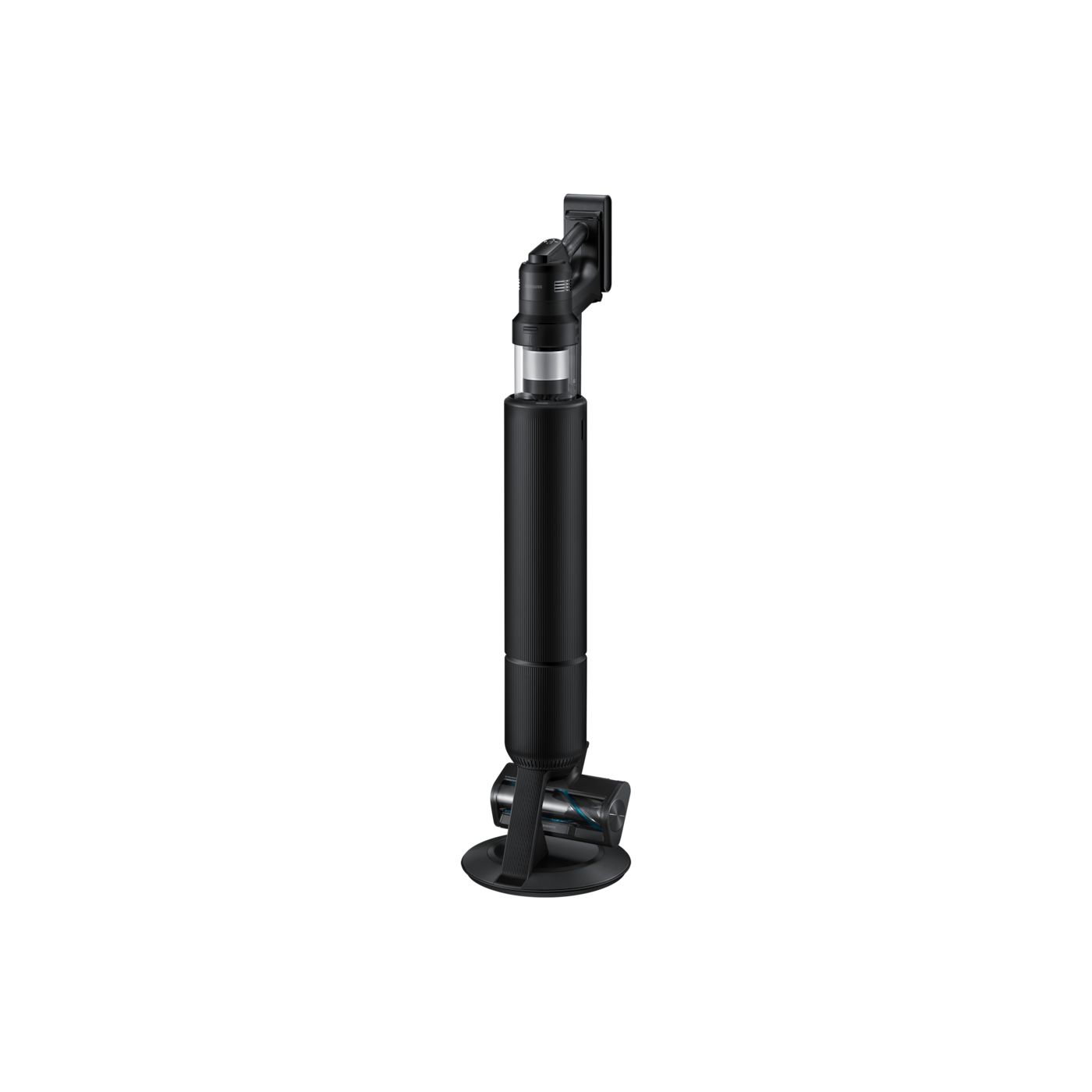 Samsung Bespoke AI Jet Ultra Akku+ CompleteClean (Satin Black) — vacuum docked in All-in-One Clean Station