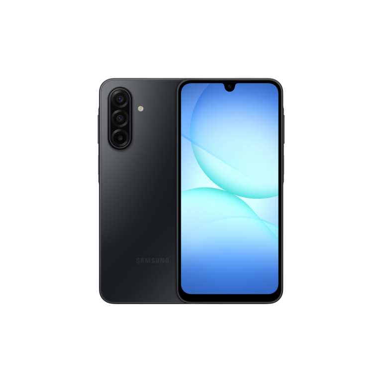 Samsung Galaxy A17 5G 128GB Black EU — front and rear