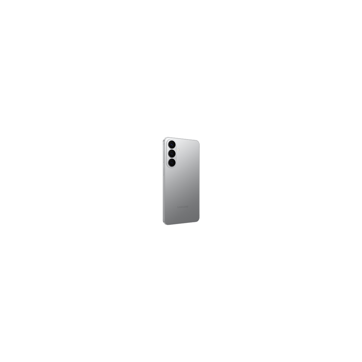 Samsung Galaxy S26+ 256GB Silver Shadow EU — rear left three-quarter view
