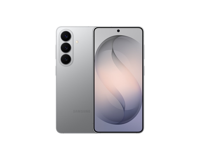 Samsung Galaxy S26 256GB Silver Shadow EU — front and rear