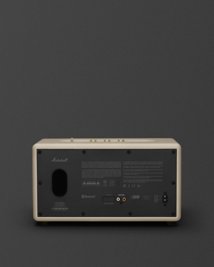 Marshall Stanmore III (Cream) - rear connections