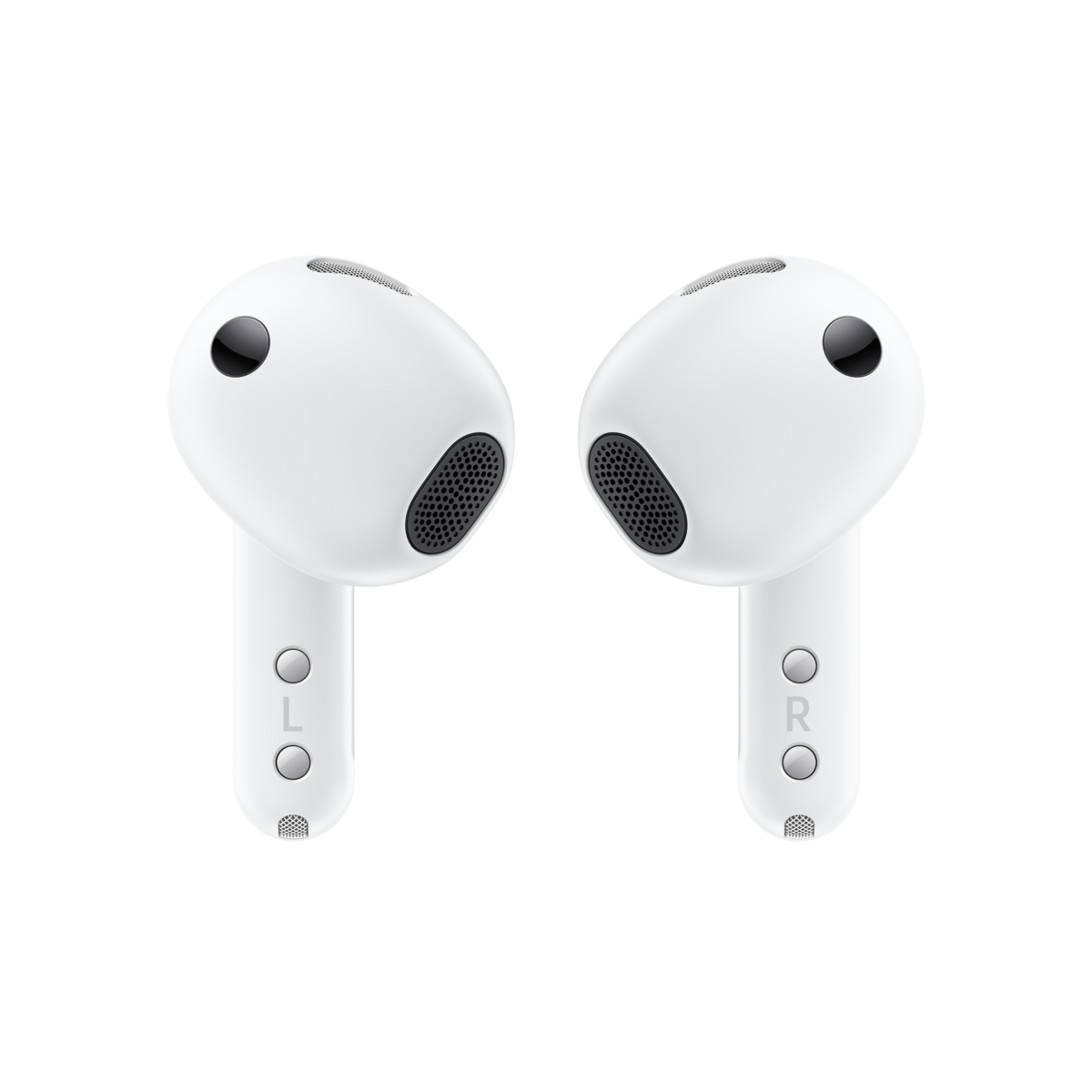 Samsung Galaxy Buds4 White — earbuds rear view