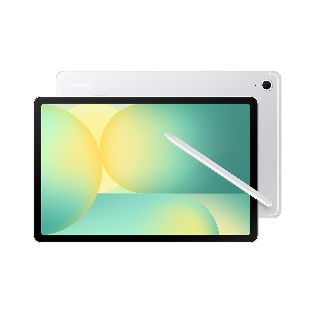Samsung Galaxy Tab S10 FE Wi-Fi 128GB Silver — tablet and included S Pen
