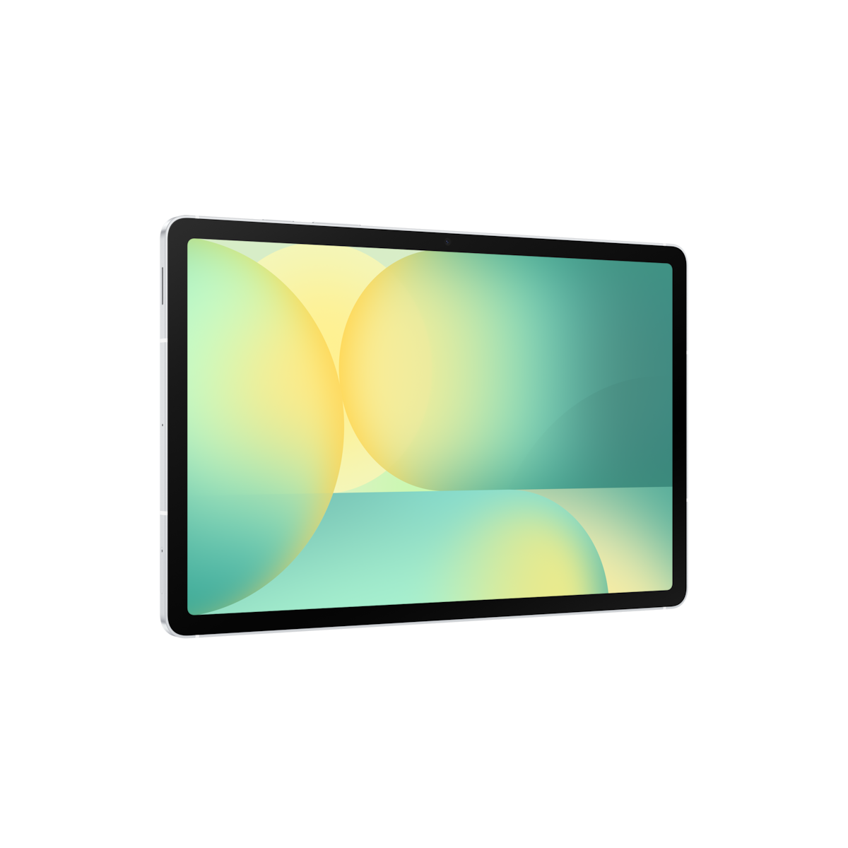 Samsung Galaxy Tab S10 FE Wi-Fi 128GB Silver — front three-quarter view